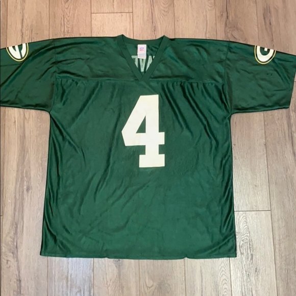 Vintage NFL Green Bay Packers - Brett Farve Team Jersey XXL Hall of Famer - Picture 1 of 8